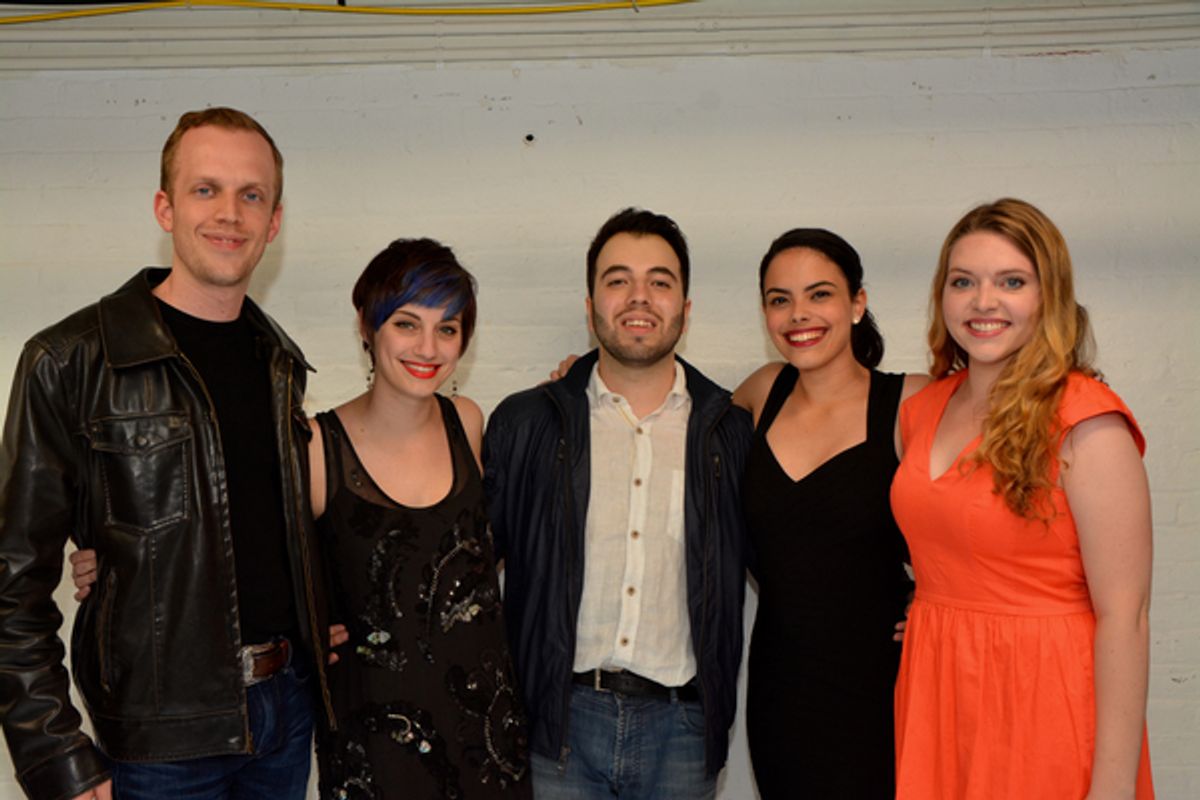 Jacob Pressley, Emily Iaquinta, Pedro Coppeti, Jeanine Bruen and Emma Camp at 