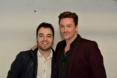 Pedro Coppeti and Brian Charles Rooney Photo