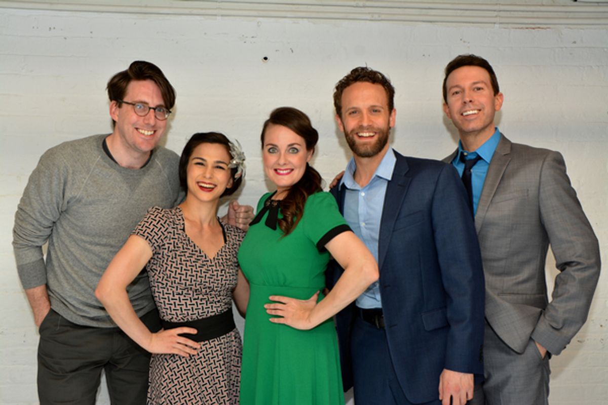 Bobby White, Gaby Cook. Danette Holden, Danny Gardner and Jeremy Benton at 