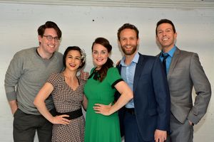 Bobby White, Gaby Cook. Danette Holden, Danny Gardner and Jeremy Benton Photo