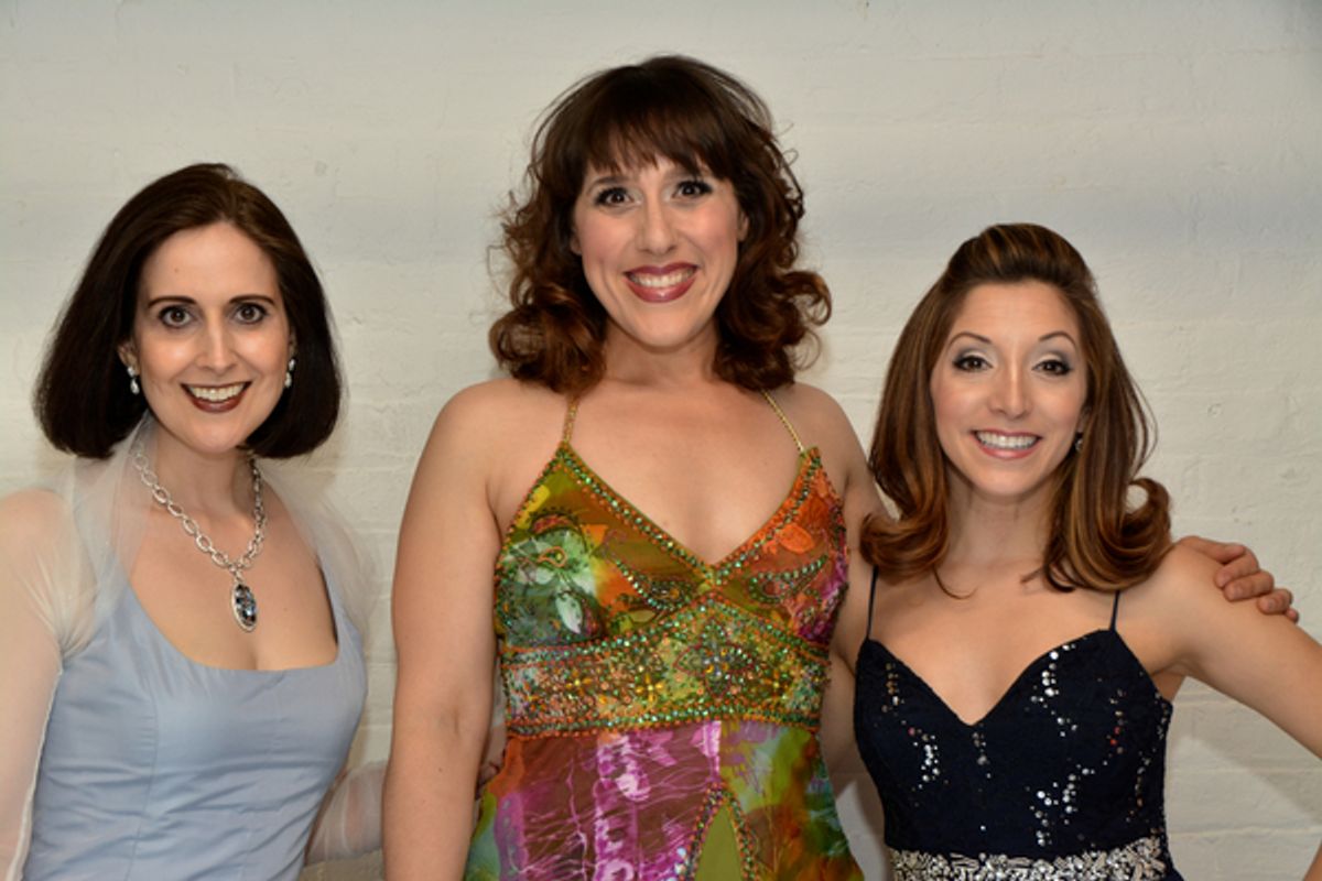 Stephanie D'Abruzzo, Farah Alvin and Christina Bianco at 
