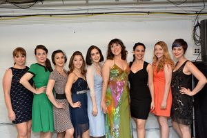 Maxine Linehan, Danette Holden, Gaby Cook, Christina Bianco, Stephanie D'Abruzzo, Far Photo