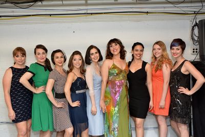 Maxine Linehan, Danette Holden, Gaby Cook, Christina Bianco, Stephanie D'Abruzzo, Far Photo