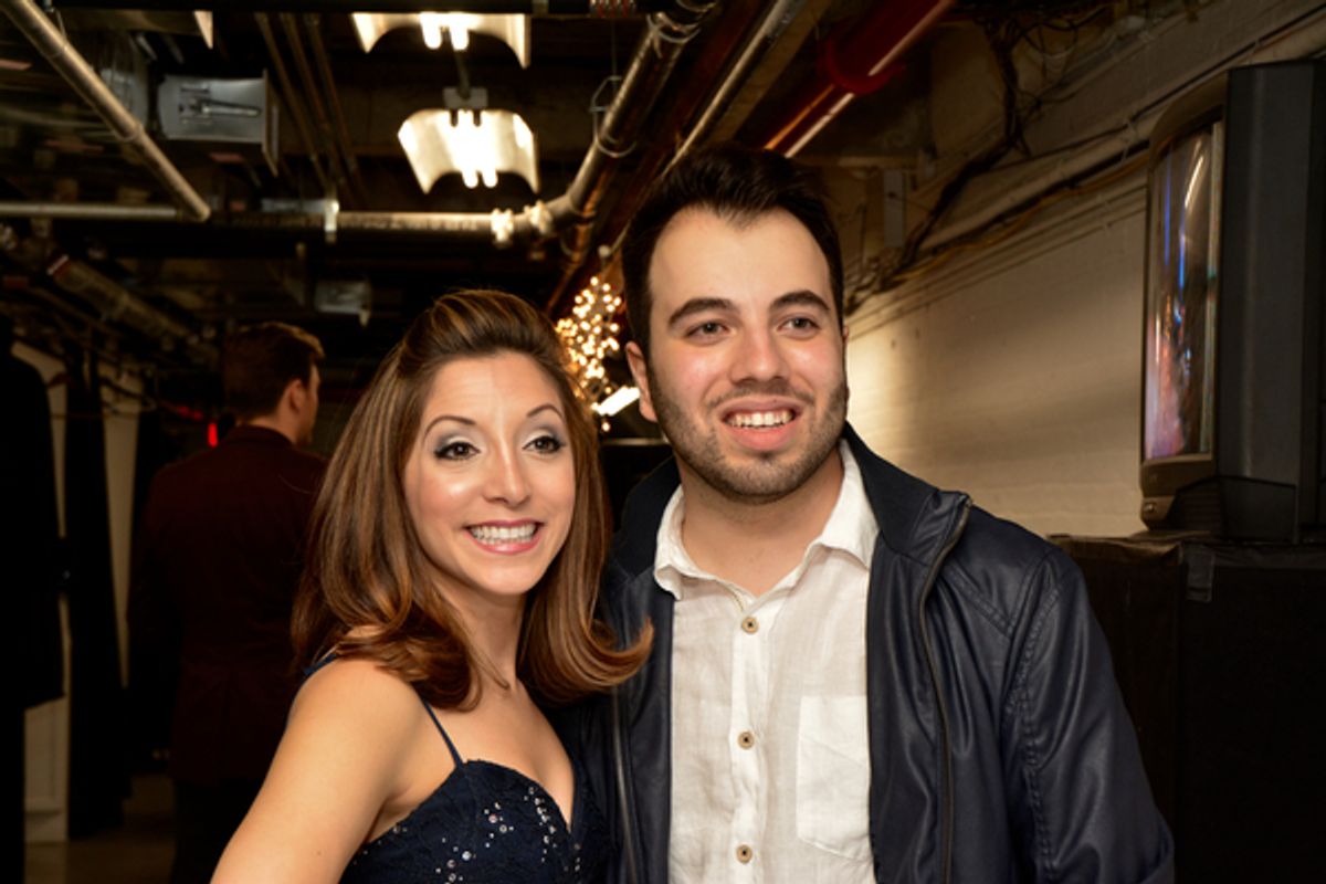 Christina Bianco and Pedro Coppeti at 