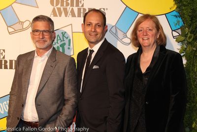 Peter Barbey, Stephen Mooallem and Kerrie Gillis Photo