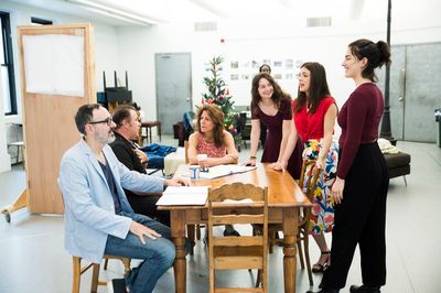 Erik Lochtefeld, Michael Rispoli, Alyssa Bresnahan, Jordyn DiNatale, Elise Kibler and Photo