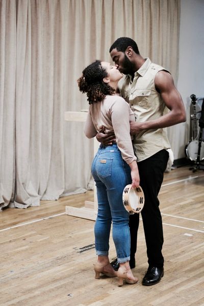 Jordan Tyson and Jelani Aladdin Photo
