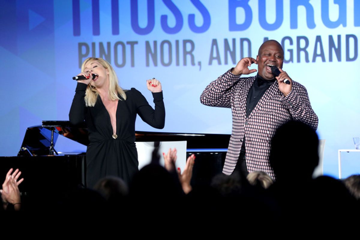 Jane Krakowski and Tituss Burgess at 