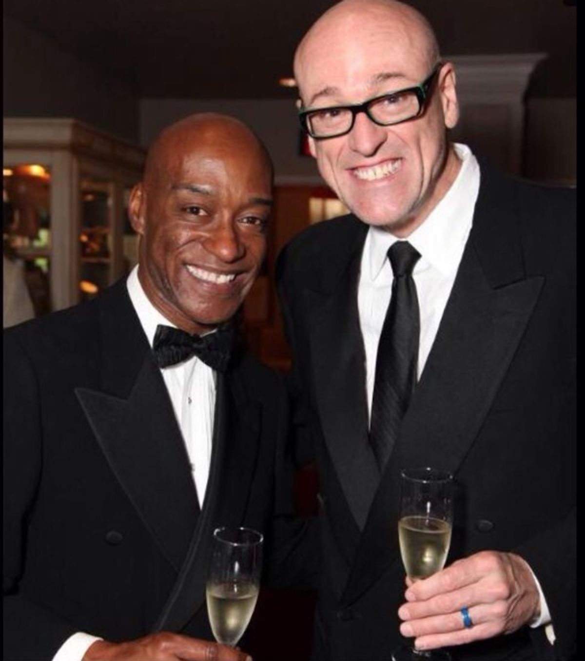 Ron Hutchins and Richard Cameron at 