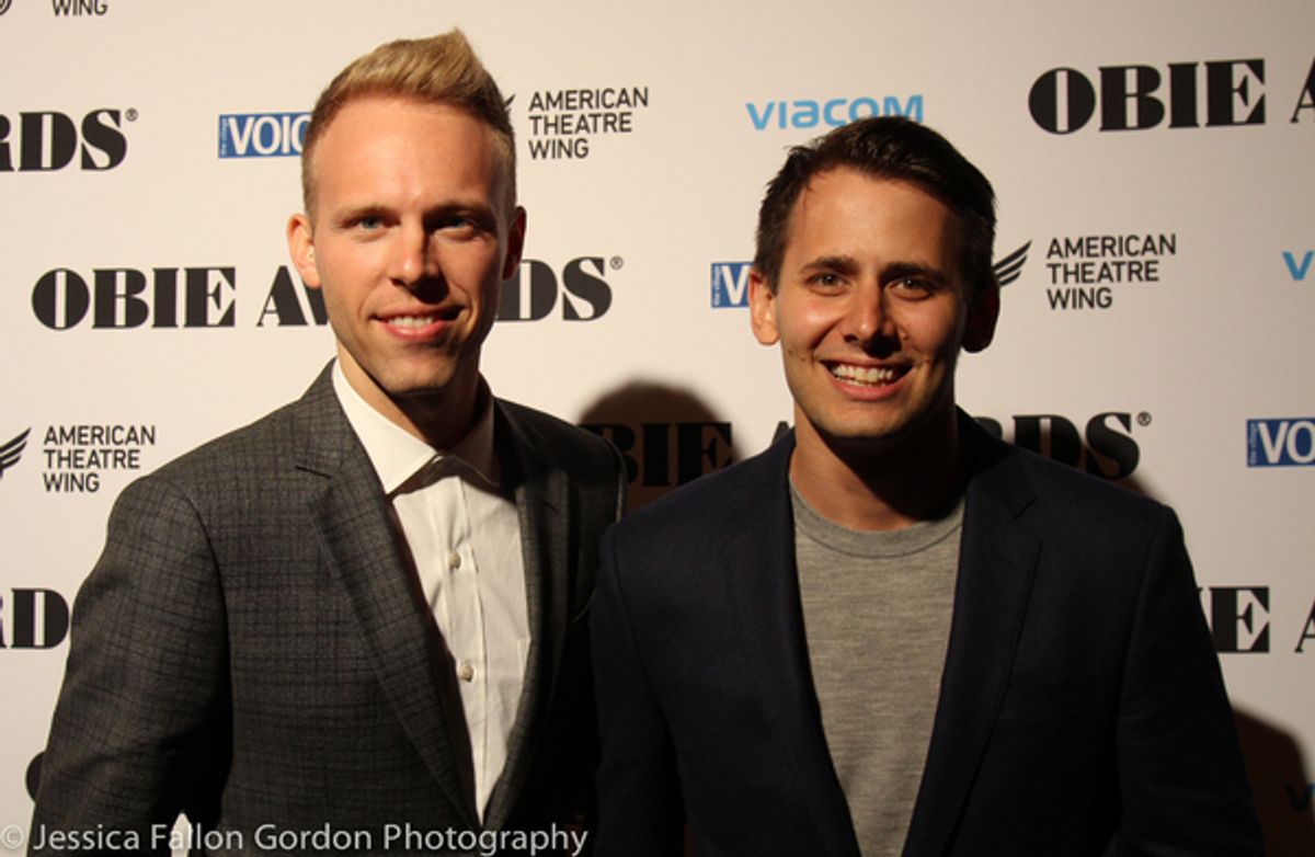 Justin Paul and Benj Pasek at 