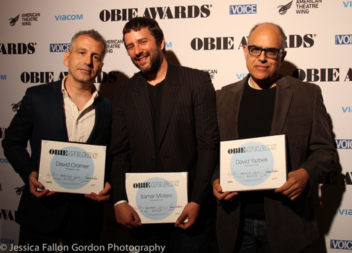 David Cromer, Itamar Moses and David Yazbek at 