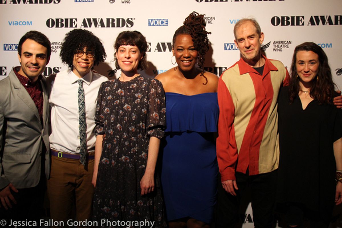 Austin Reed Alleman, Storm Thomas, Arin Arbus, Kecia Lewis, William Youmans and Jessie Shelton at 