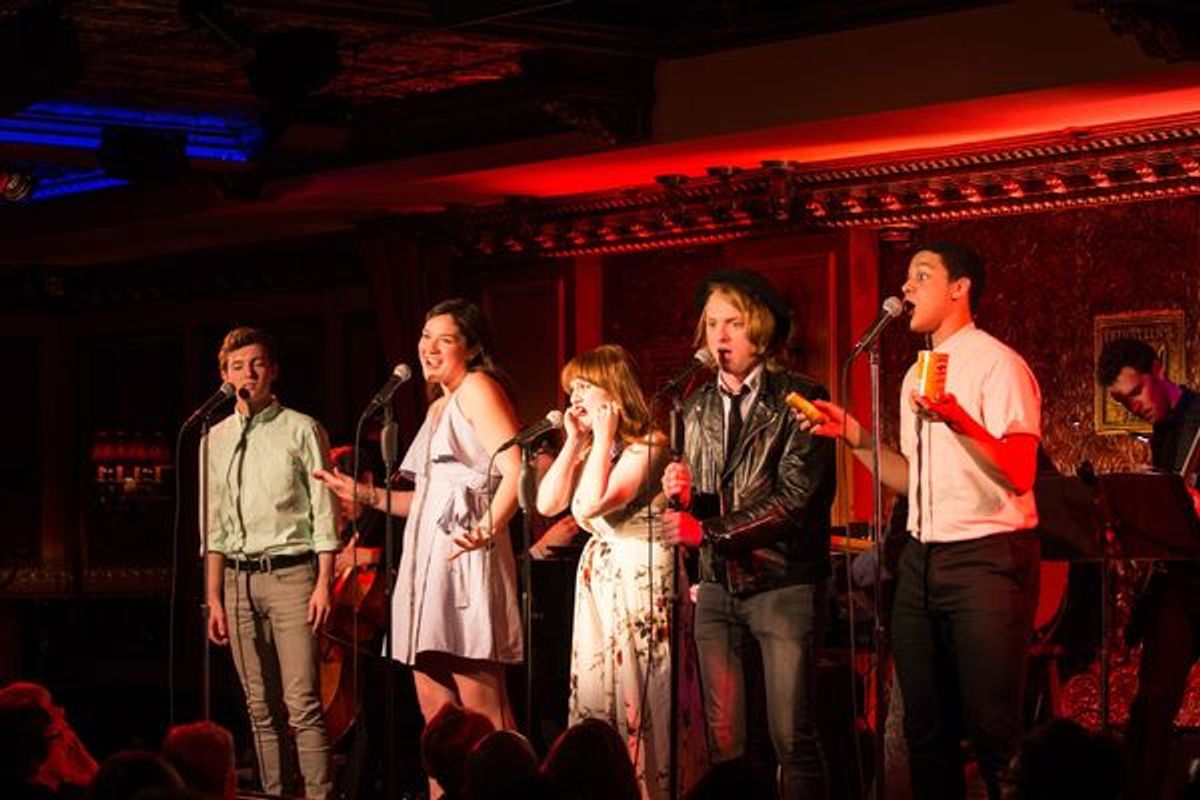 Tim Webb, Drew Springer-Miller, Hannah Skokan, Matthew Smolsky and Justin Lowrey at 