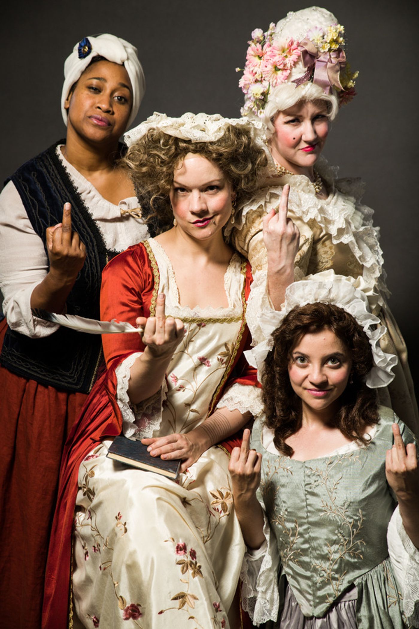 Photo Flash: Meet the Cast of Lauren Gunderson's THE REVOLUTIONISTS at Shrewd Productions  Image