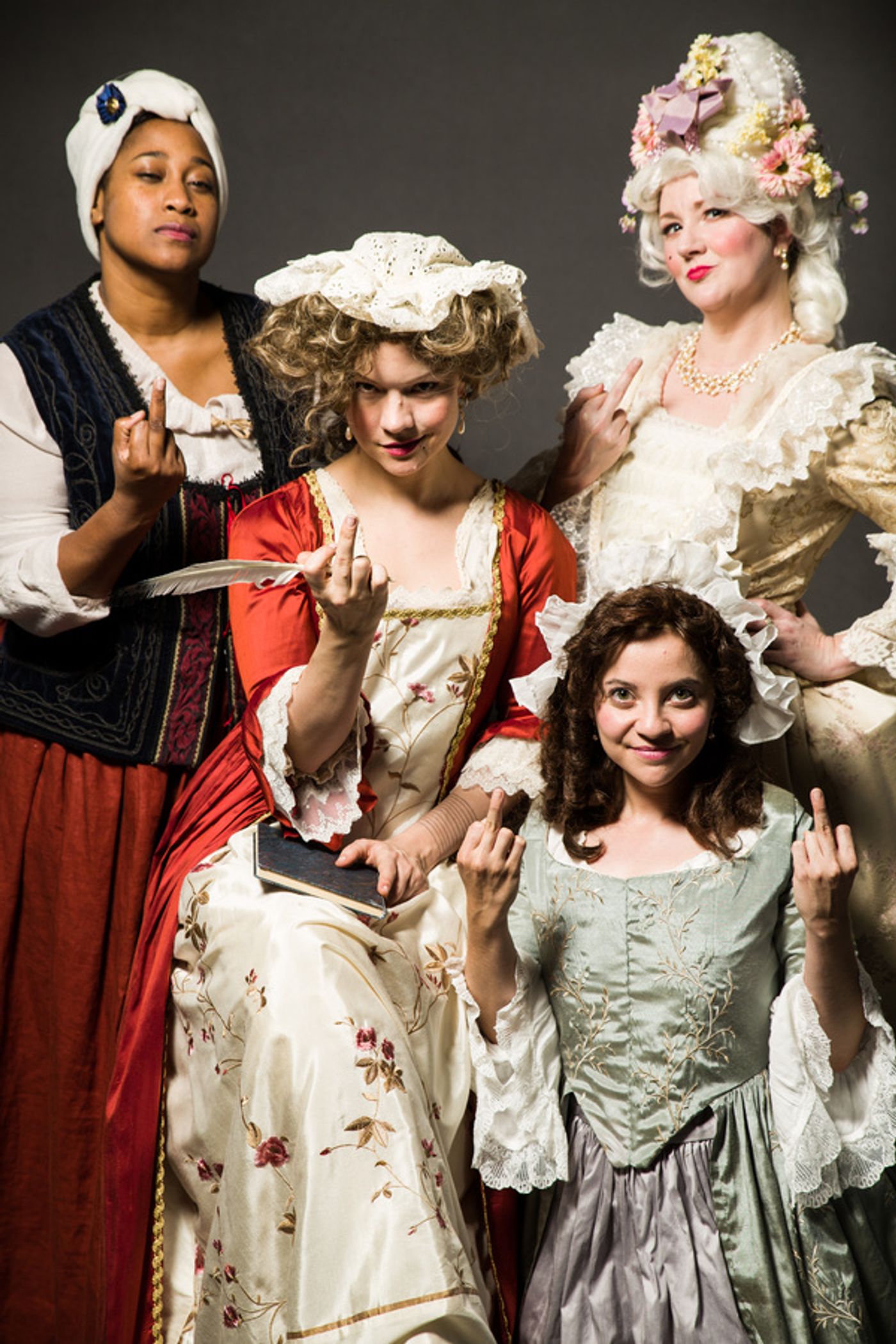 Photo Flash: Meet the Cast of Lauren Gunderson's THE REVOLUTIONISTS at Shrewd Productions  Image