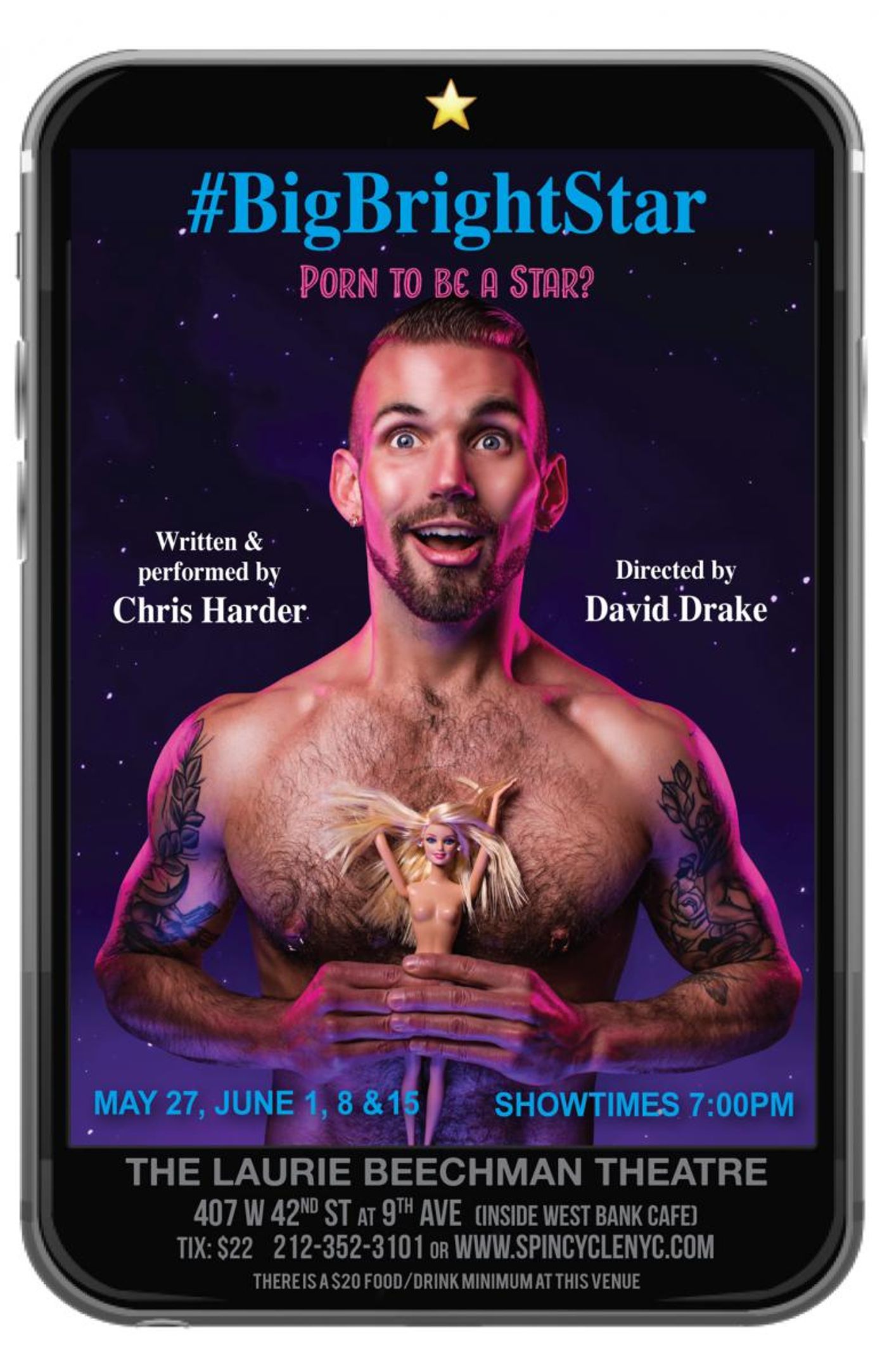 Interview: Chris Harder Talks #BIGBRIGHTSTAR World Premiere  Image