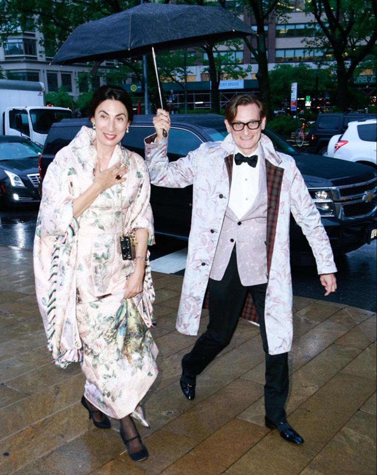 Anh Duong, Hamish Bowles at 