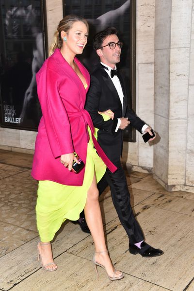 Blake Lively, ?==
Elizabeth Sergerstom Attends ABT Gala==
David H. Koch Theater at Li Photo