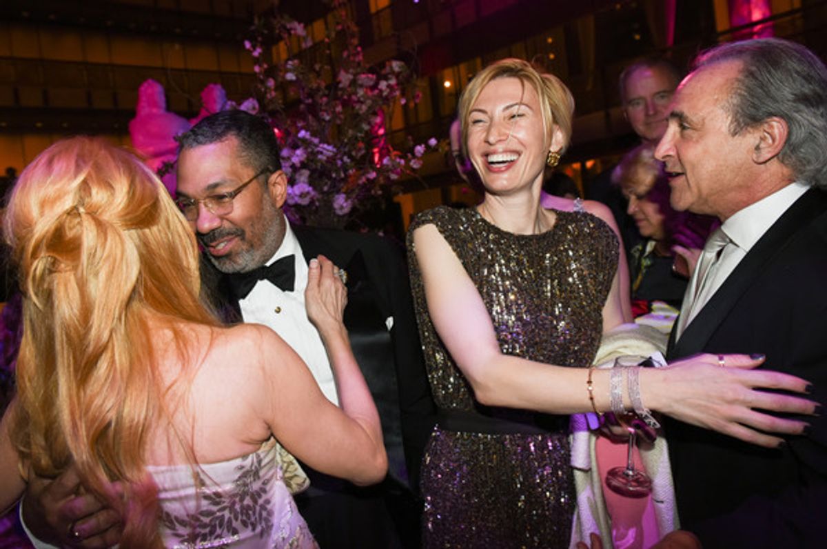 Elizabeth Segerstrom, Kristina Allegra, Peter Schlossberg at 