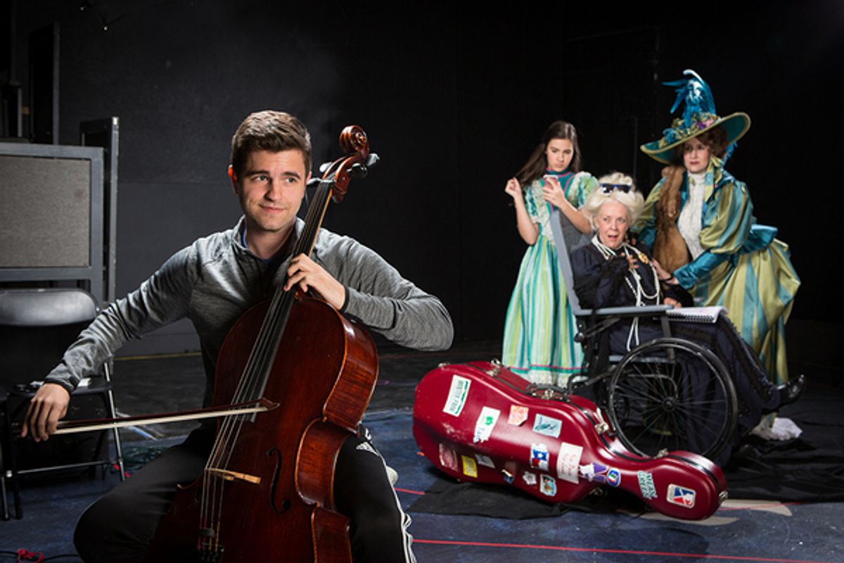 Russell McCook, Grace Moore, Wendy Welch and Jennifer Kuenzer. Photo by Jeffrey Schmidt. at 