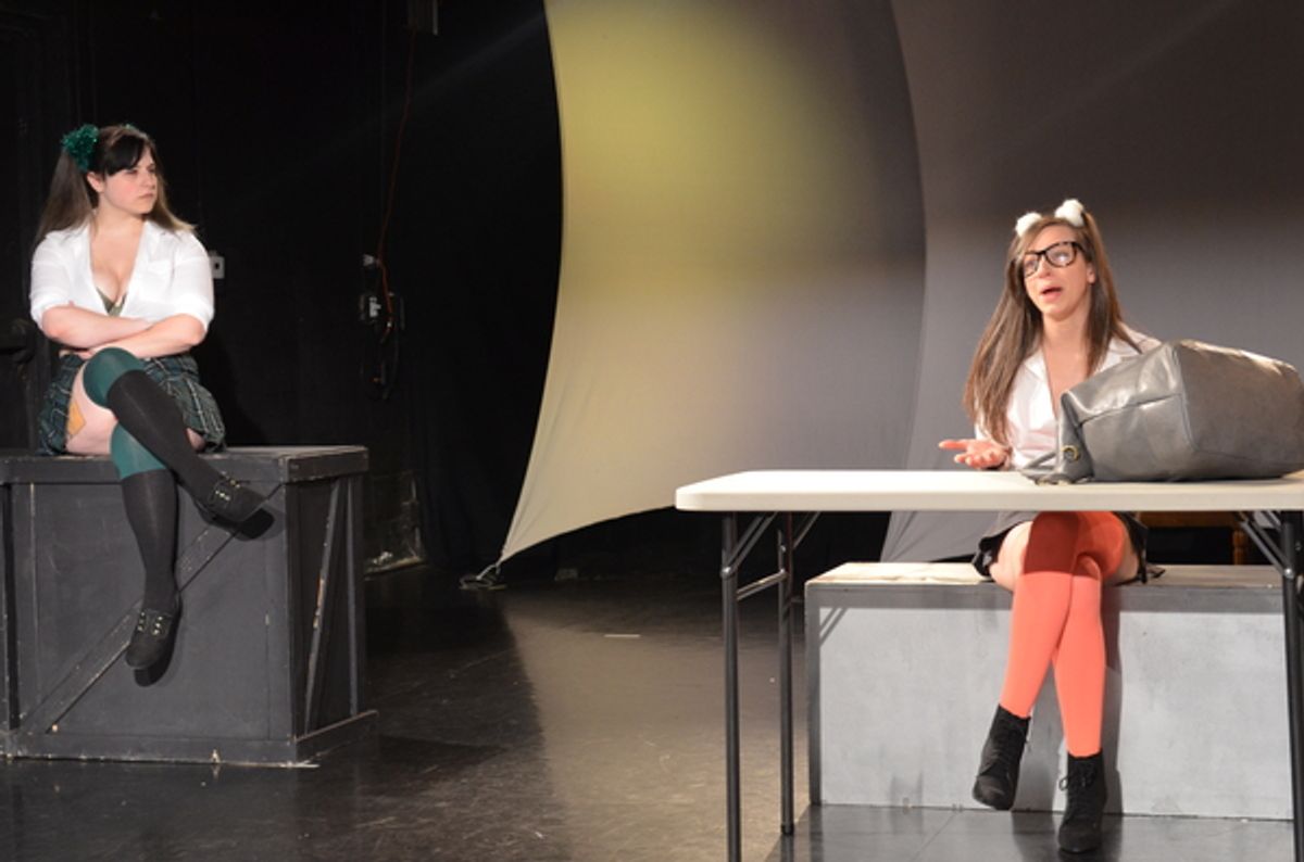 Vicki Pelletier and Hannah Pearsall  at 