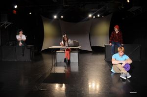 Vicki Pelletier, Hannah Pearsall, Ian C Smith, and Joe Zumbo @ BroadwayWorld Vicki Pelletier, Hannah Pearsall, Ian C Smith, and Joe Zumbo Photo