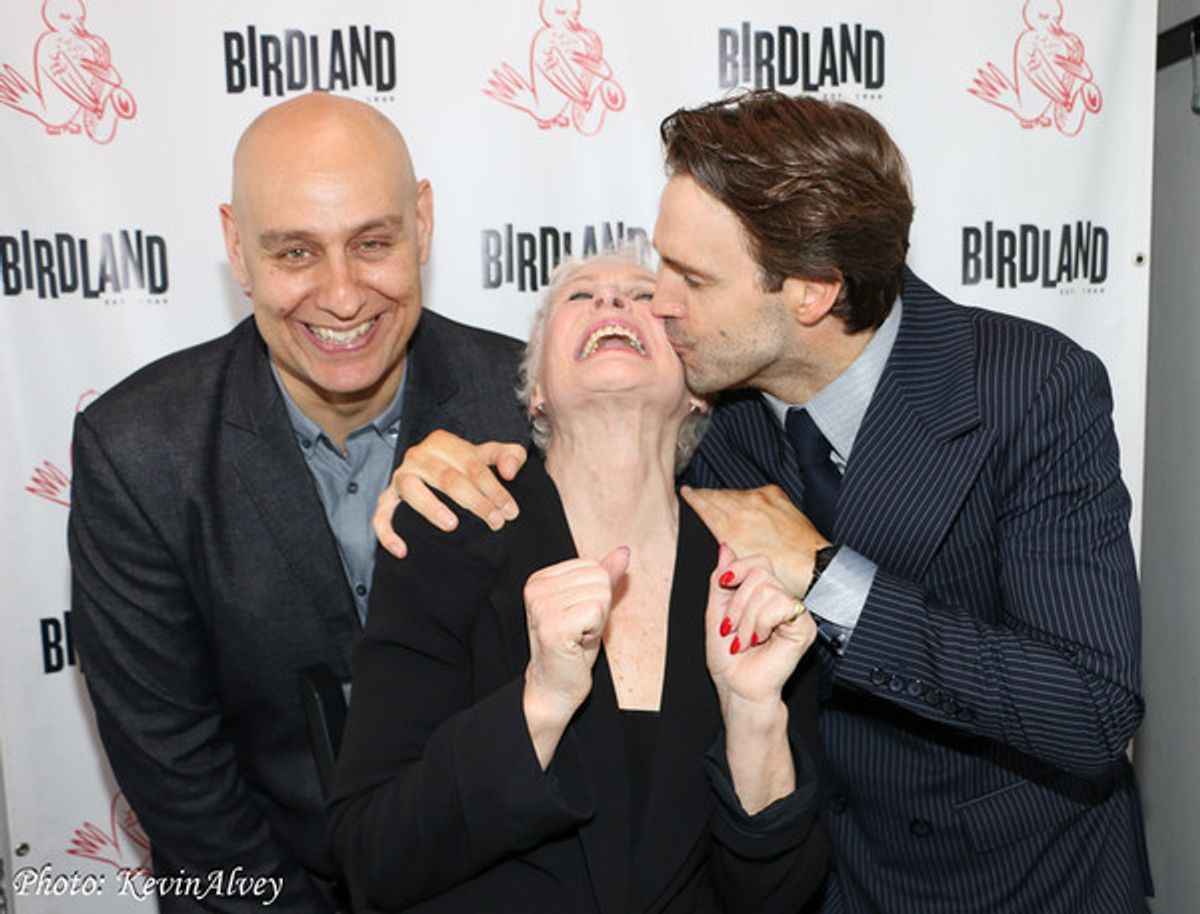 Fred Johanssen, Glenn Close, and Michael Xavier at 