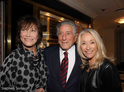 Michele Lee, Tony Bennett, Eda Sorokoff Photo