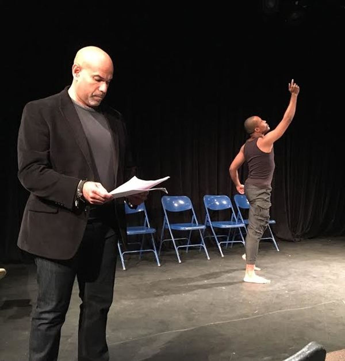 Gilberto Pinela and Tony Marr at 