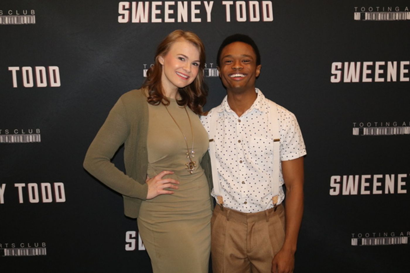 Photo Flash: Carolee Carmello, Norm Lewis, and the Cast of SWEENEY TODD Meet the Press  Image
