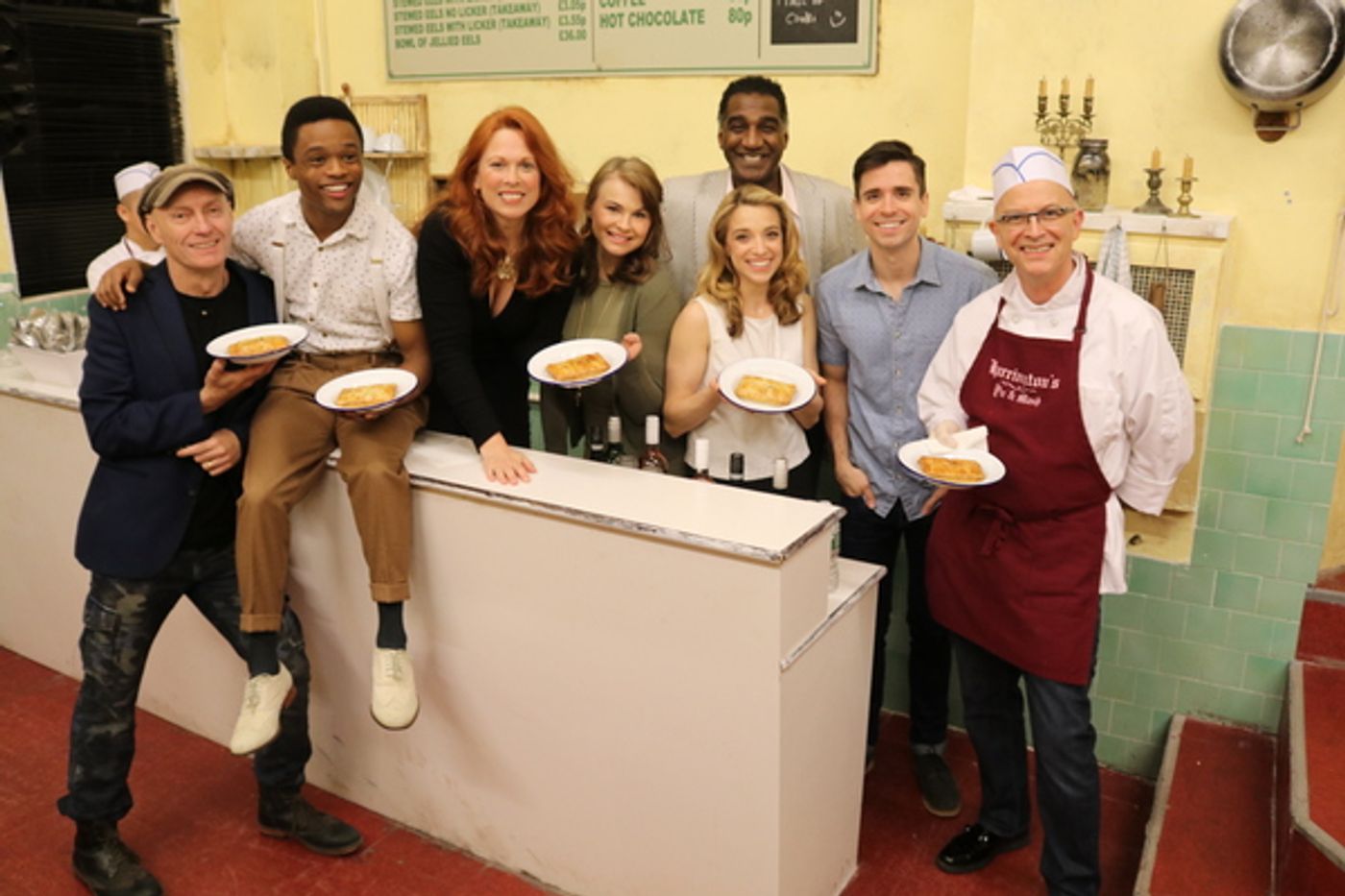 Photo Flash: Carolee Carmello, Norm Lewis, and the Cast of SWEENEY TODD Meet the Press  Image
