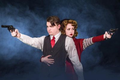 Joseph Massingale and Annie Miller star as famed outlaws, Clyde Barrow and Bonnie Par Photo