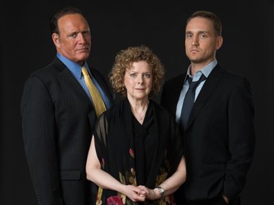 James Kiberd, Katherine Leask, Ben Curtis Photo