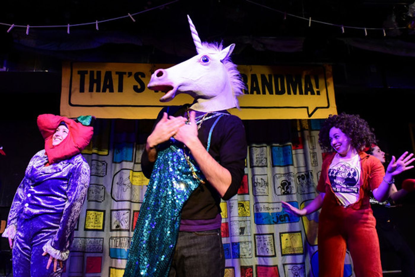 Photo Flash: First Look at Barrel of Monkeys' THAT'S WEIRD, GRANDMA  Image