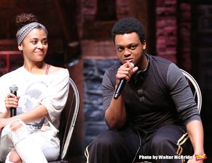 Sasha Hollinger and J. Quinton Johnson @ BroadwayWorld Sasha Hollinger and J. Quinton Johnson Photo