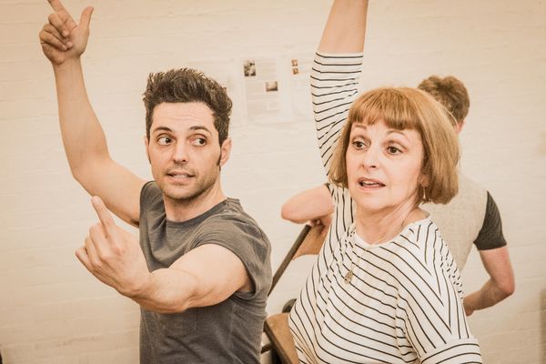 Fabian Aloise and Gilian Bevan Photo