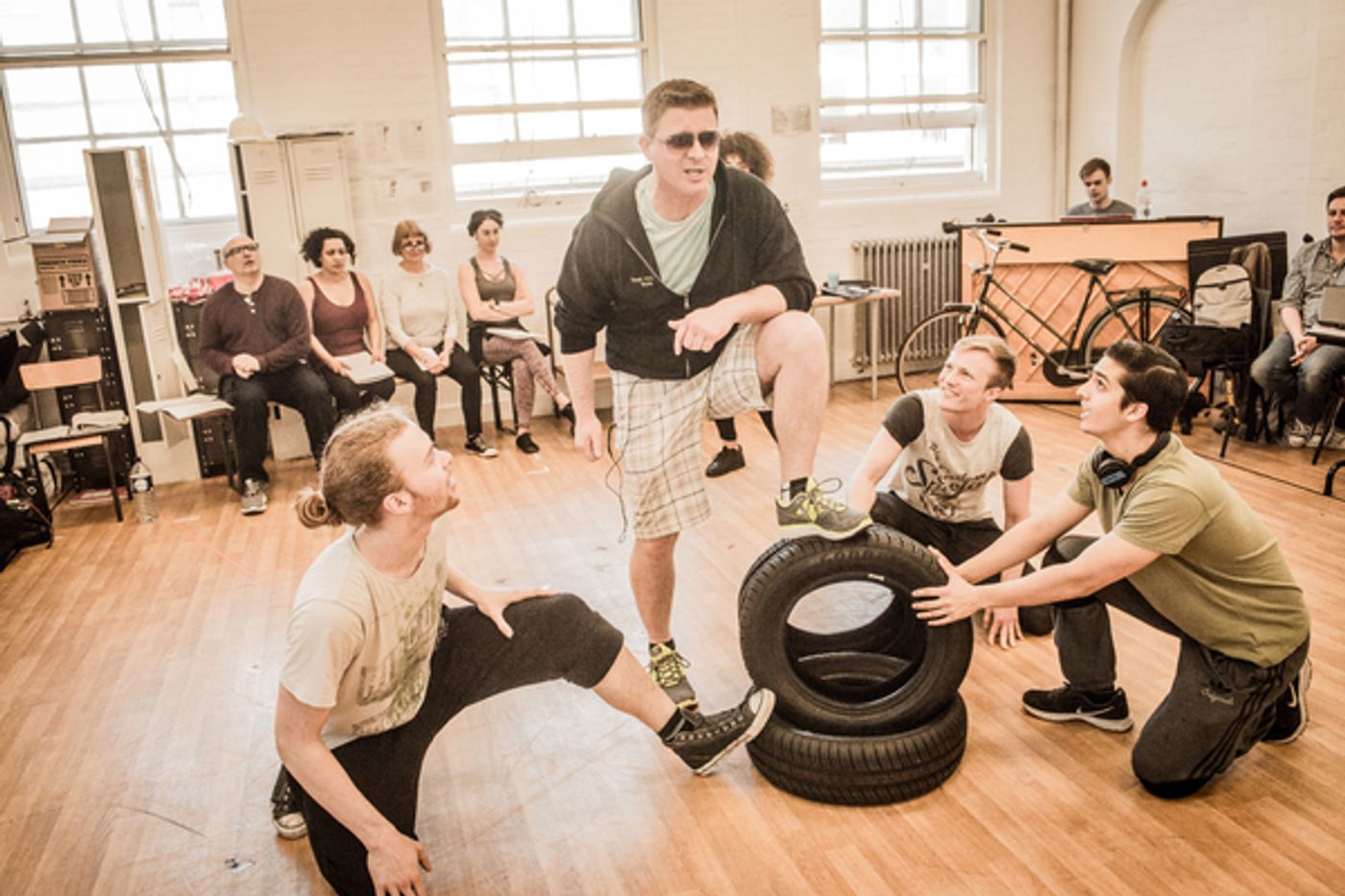Photo Flash: Inside Rehearsal for the European Premiere of Stephen Schwartz's WORKING  Image