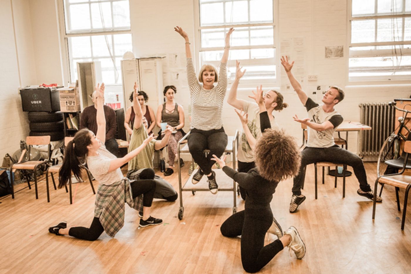 Photo Flash: Inside Rehearsal for the European Premiere of Stephen Schwartz's WORKING  Image
