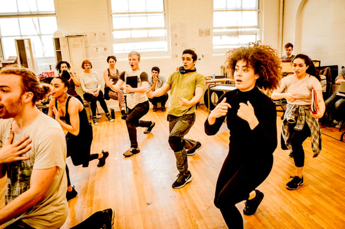 Photo Flash: Inside Rehearsal for the European Premiere of Stephen Schwartz's WORKING  Image