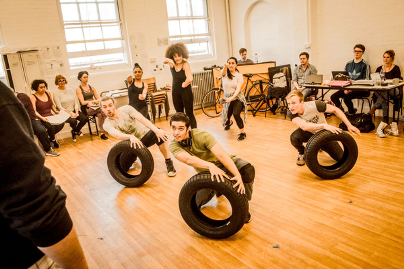 Photo Flash: Inside Rehearsal for the European Premiere of Stephen Schwartz's WORKING  Image