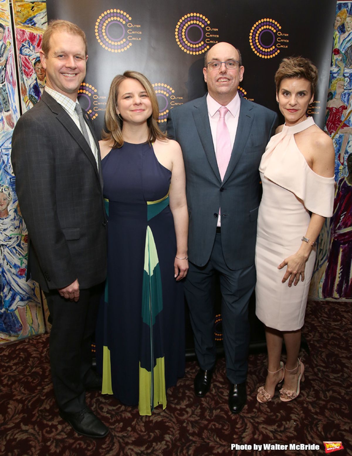 David Hein, Irene Sankoff, Christopher Ashley and Jenn Colella  at 