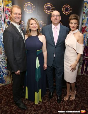 David Hein, Irene Sankoff, Christopher Ashley and Jenn Colella  Photo