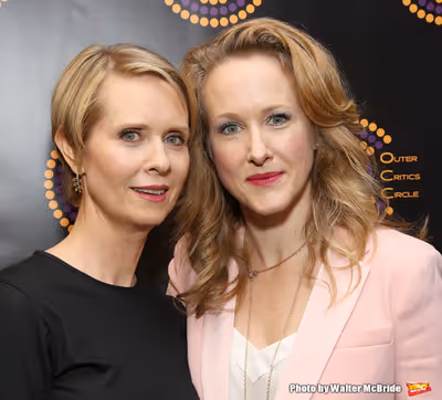 Cynthia Nixon and Katie Finneran  Photo