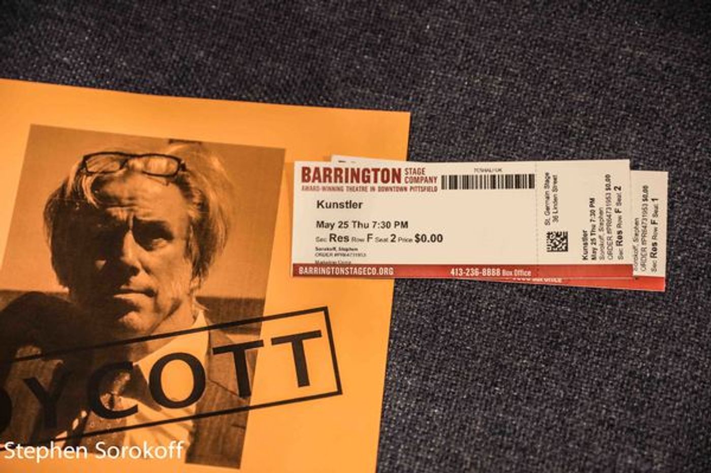 Photo Coverage: Jeff McCarthy Takes Bows in KUNSTLER at Barrington Stage Company  Image