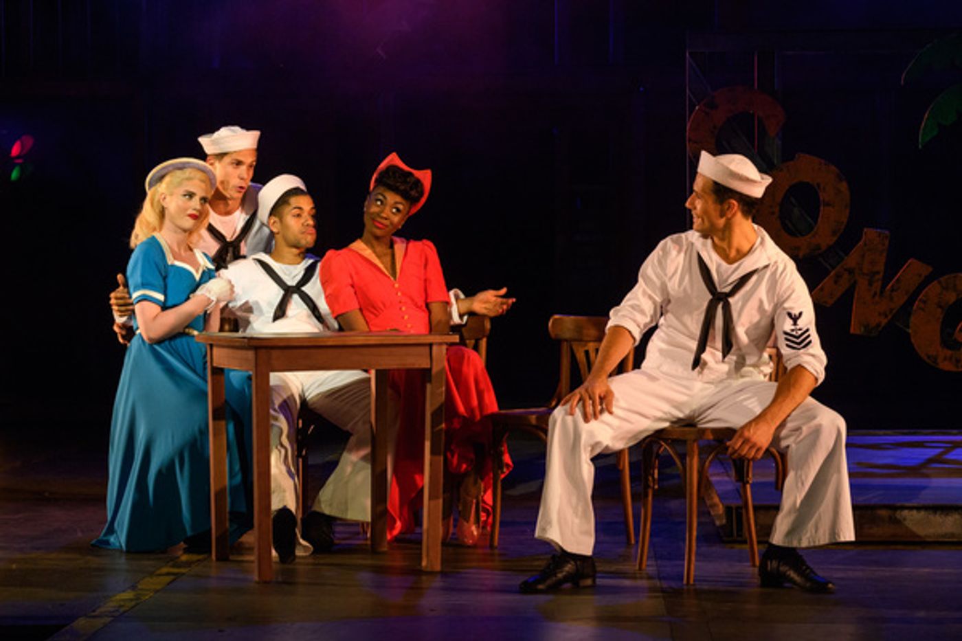 Photo Flash: First Look at ON THE TOWN at Regent's Park Open Air Theatre; Cast Member Replaced Due to Injury  Image