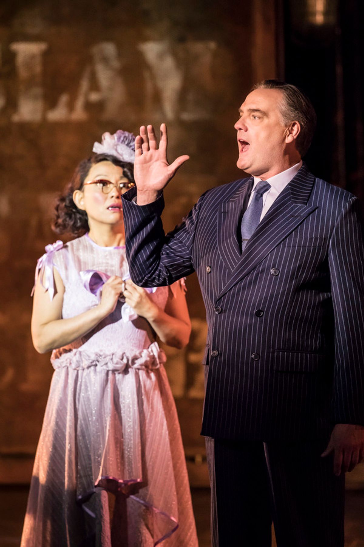 Naoko Mori and Mark Heenehan  at 