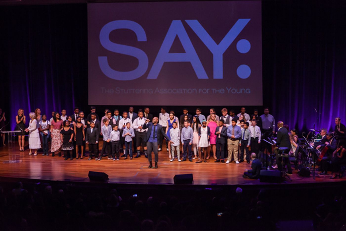 Photo Flash: Helen Mirren, Kelli O'Hara, Krysta Rodriguez and Brandon Victor Dixon Take Part in 15th Anniversary SAY Gala Photo Flash: Helen Mirren, Kelli O'Hara, Krysta Rodriguez and Brandon Victor Dixon Take Part in 15th Anniversary SAY Gala Image