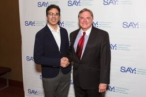 Jeffery Blitz and Joe Moglia Photo