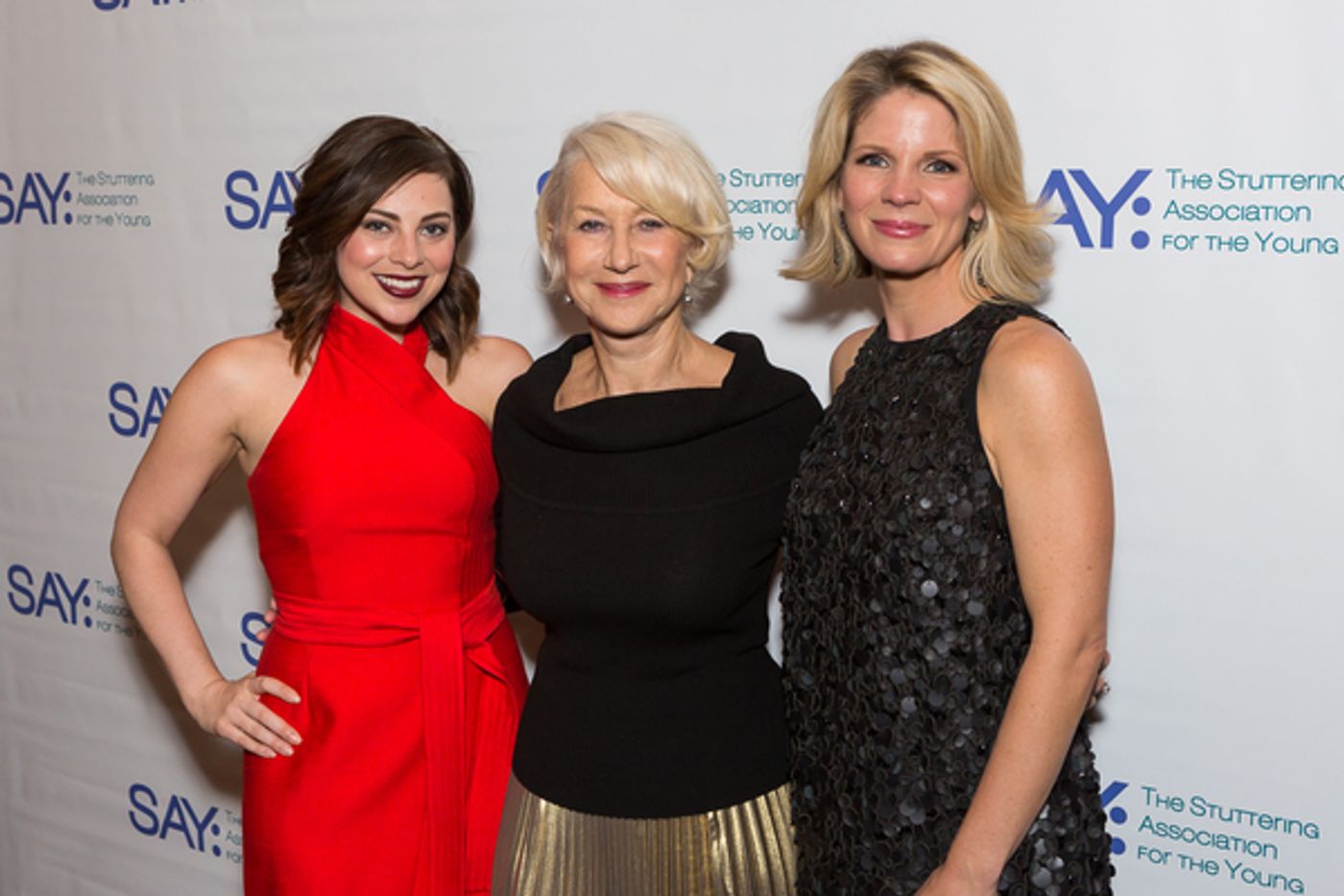 Photo Flash: Helen Mirren, Kelli O'Hara, Krysta Rodriguez and Brandon Victor Dixon Take Part in 15th Anniversary SAY Gala Photo Flash: Helen Mirren, Kelli O'Hara, Krysta Rodriguez and Brandon Victor Dixon Take Part in 15th Anniversary SAY Gala Image