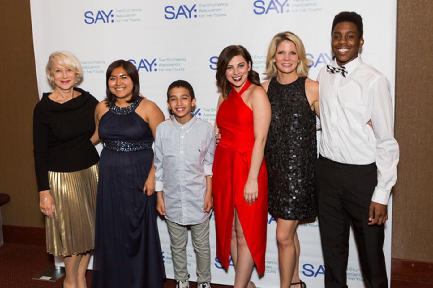 Photo Flash: Helen Mirren, Kelli O'Hara, Krysta Rodriguez and Brandon Victor Dixon Take Part in 15th Anniversary SAY Gala Photo Flash: Helen Mirren, Kelli O'Hara, Krysta Rodriguez and Brandon Victor Dixon Take Part in 15th Anniversary SAY Gala Image